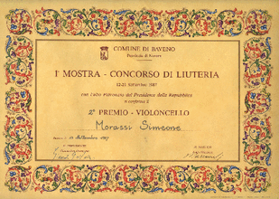 2° classicato medaglia d'argento